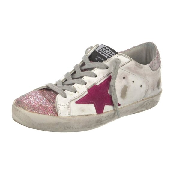 Golden Goose Girl Superstar LTD Low Top Sneakers Size 6